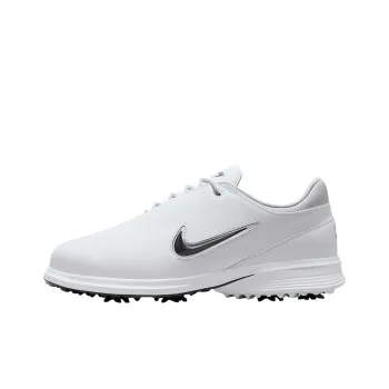 Nike Victory Tour 4 Anti Slip Wear Resistant Low Top Golf Shoes Unisex White