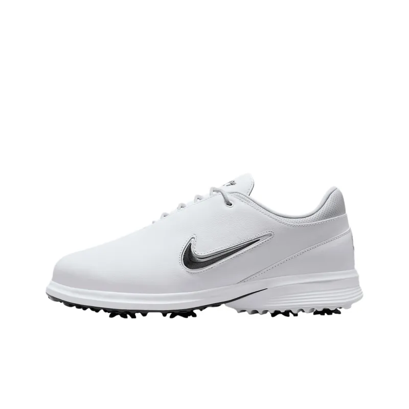 Nike Victory Tour 4 Anti Slip Wear Resistant Low Top Golf Shoes Unisex White-0
