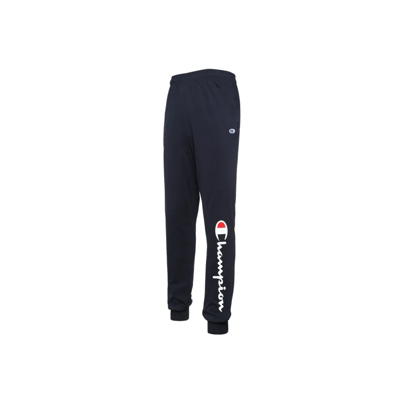 Champion Knitted Sweatpants Unisex Navy Blue-0