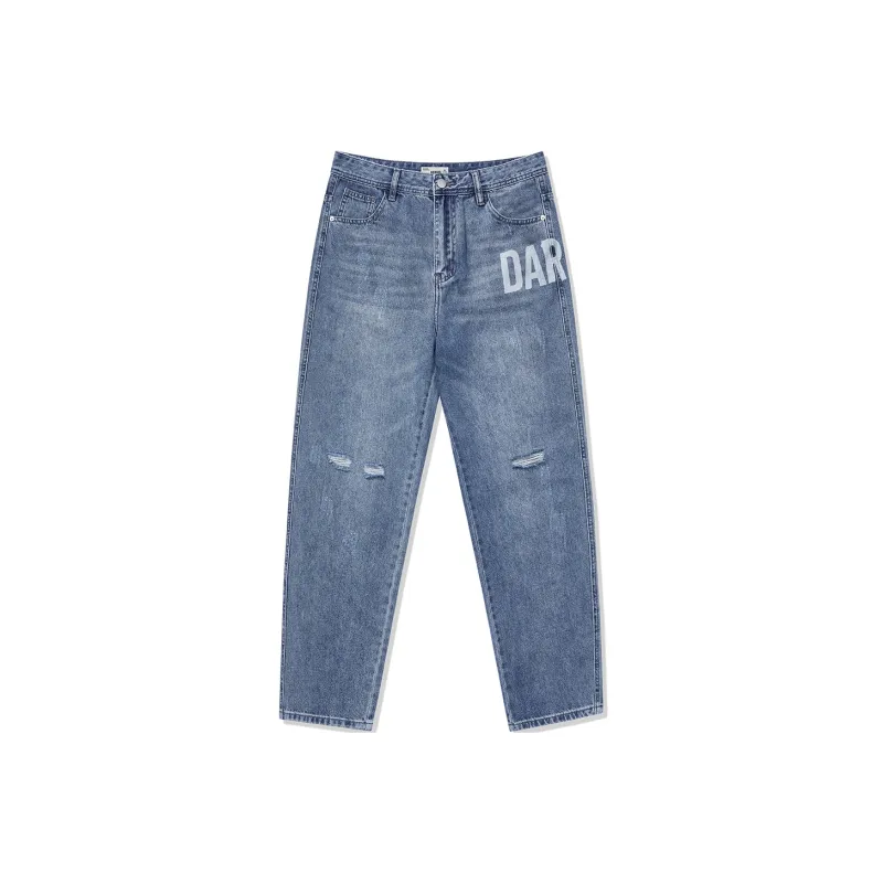 GUKUUL Harem Pants Jeans Unisex Blue-0