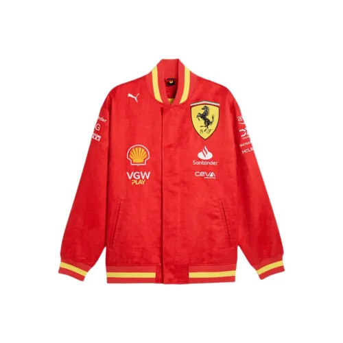 PUMA Scuderia Ferrari Team Men's Varsity Jacket