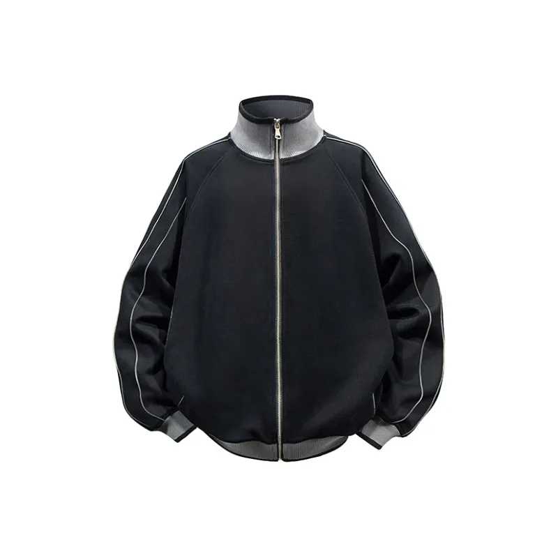 TBSM Jackets Coats Unisex White Heather Gray-6