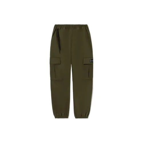 LINING Skateboard Cargo Pants Men Olive Green