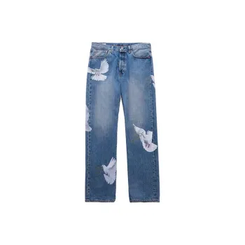 Levis Goodbai SS22 Straight Jeans Men's Blue