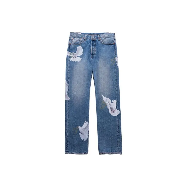 Levis Goodbai SS22 Straight Jeans Men's Blue-0