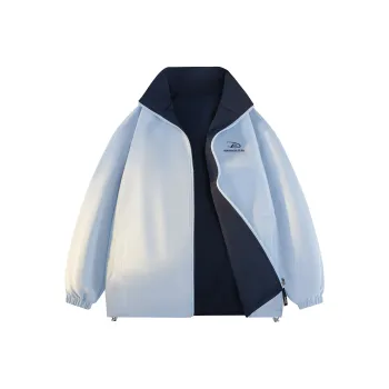 Warrior Ride The Wind Collection Open Ended Smile Collection Jackets Coats Unisex Moonlight Blue