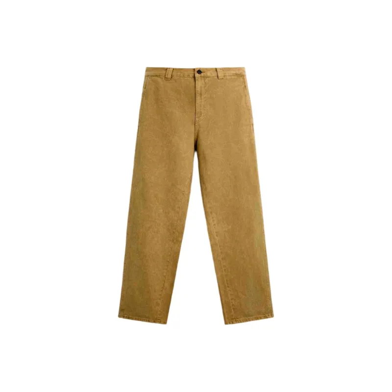 ZARA Jeans Men Yellow Ochre-0