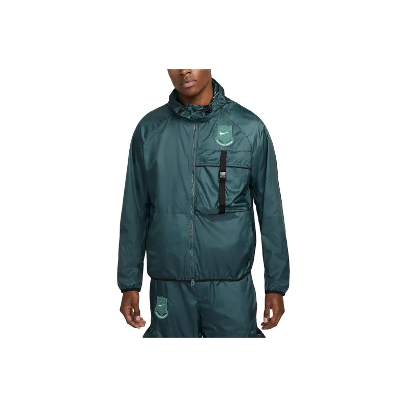 Nike Jackets Coats Men's Off-White Spruce Green/White-0