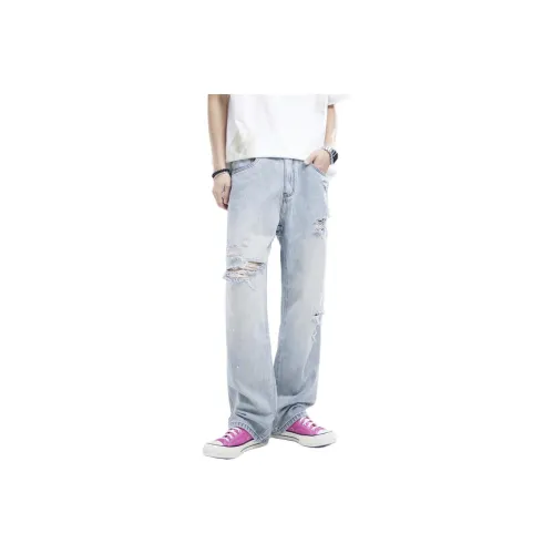 AHAH Spring Jeans Loose Fit Men's