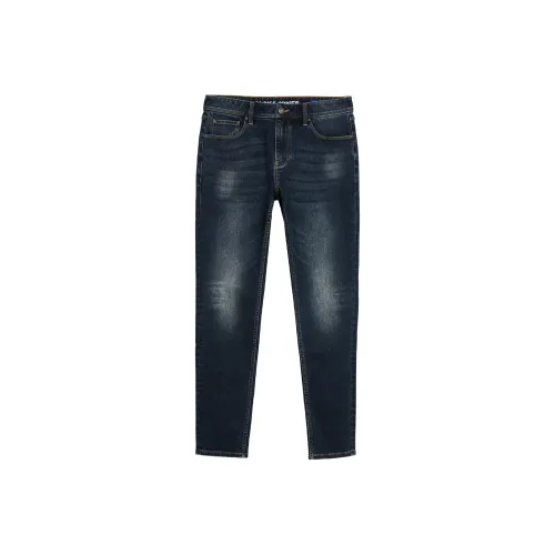 JACK JONES· Jeans Men's Dark Denim Blue
