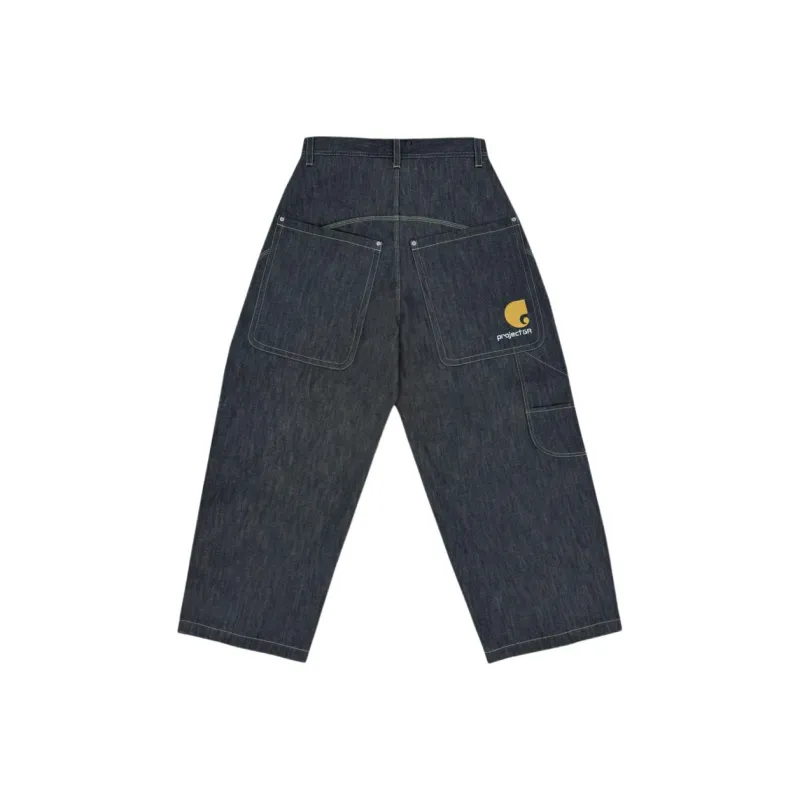 GRAILZ SS25 PROJECT G/R SS25 COLLECTION 6 NEW THROW BACK Collection Jeans Unisex-0