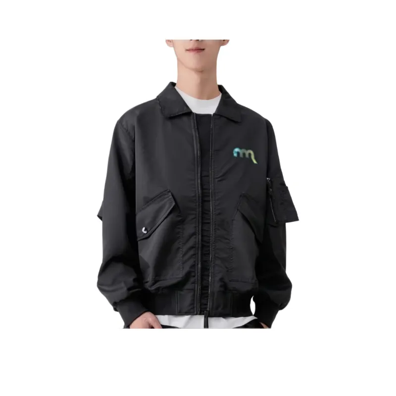 MIIRACER Jackets Coats Unisex Black-0