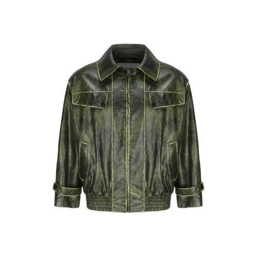VANN VALRENCÉ Jackets Coats Unisex Smudge Green