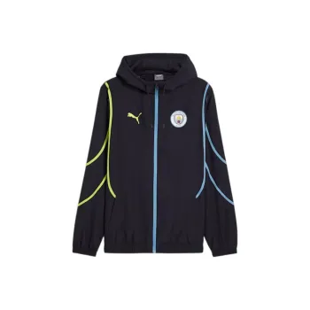 PUMA Manchester City SS24 Jackets & Coats Men's Marine Blue
