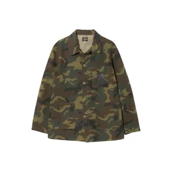 Needles SS25 Jacket Unisex Green