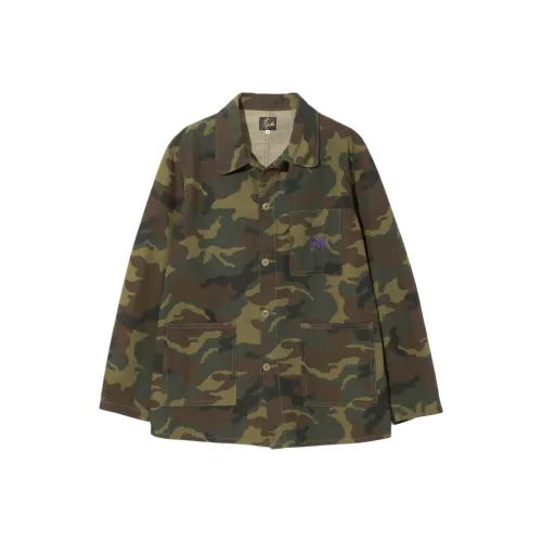Needles SS25 Jacket Unisex Green