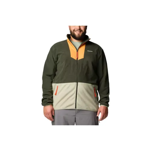 Columbia Sequoia Grove Full Zip Sweat-shirt Jacket Men's Green