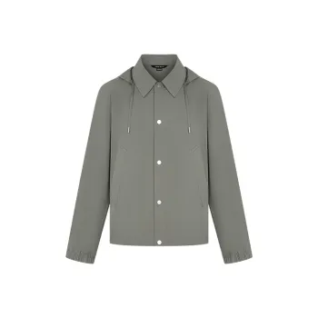 URBAN REVIVO Jackets Men Warm Gray