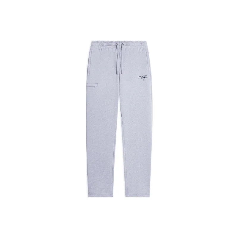 LINING Wade Collection Knitted Sweatpants Men Gray-0