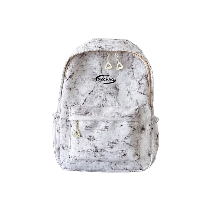 ZOGA Nylon Backpack Unisex Gray/Black/Red/Blue-0