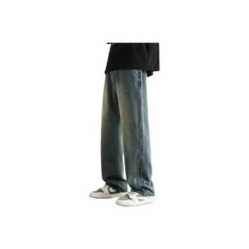 Tonlion Jeans Unisex Vintage Blue