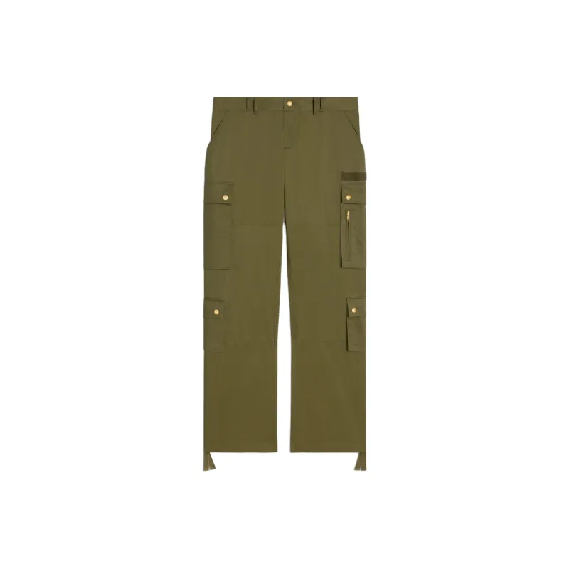 CELINE Cargo Pants In Cotton Linen-0
