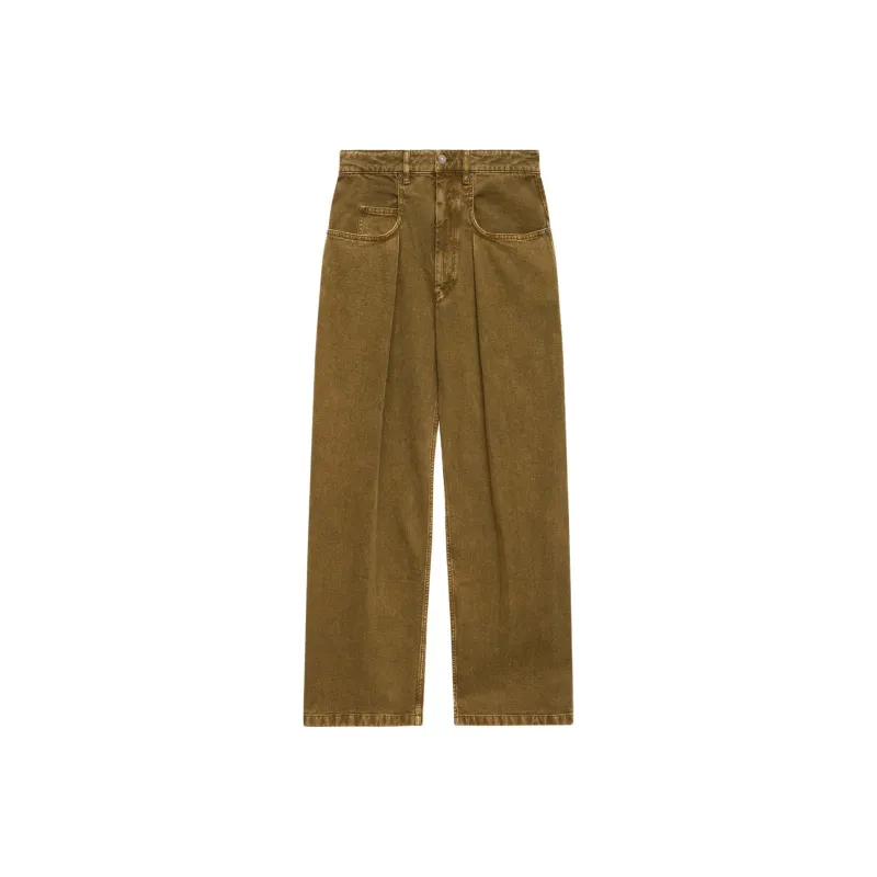 ISABEL MARANT Janael Wide leg Jeans-0