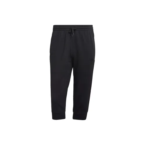 Adidas M 3s Lft Tc 3pt Knitted Sports Pants Men's Black