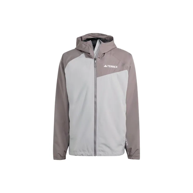Adidas Terrex Multi 2l Rain.Rdy Jacket Jackets Coats Men's Charcoal Gray-0