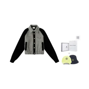 Charlie Luciano Jackets Coats Unisex Black White