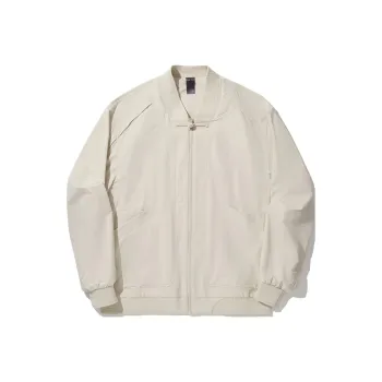 LiNing Li Ning X Jackie Chan Co branded Kung Fu Series Jackets Coats Men's Oat Gray