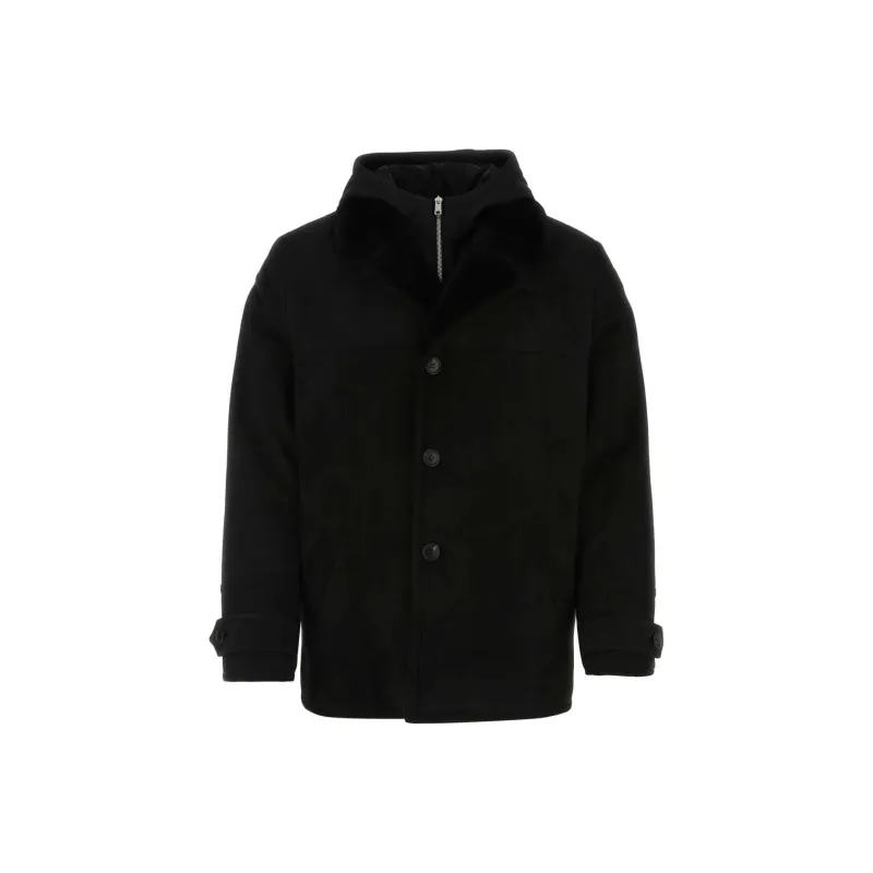 PRADA High Neck Long Sleeved Jacket-0