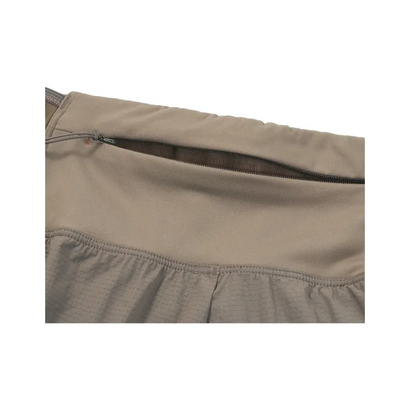 Saucony Sports Shorts Men's Pure Gray Coffee-2