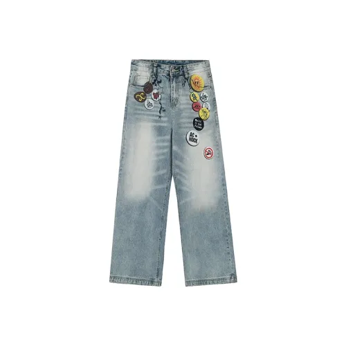A Chock Jeans Unisex Blue