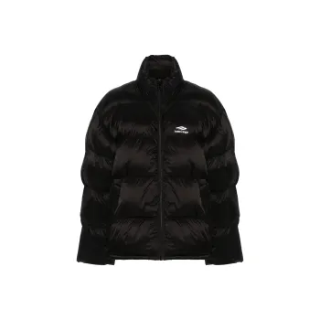 Balenciaga Logo Printed Puffer Jacket