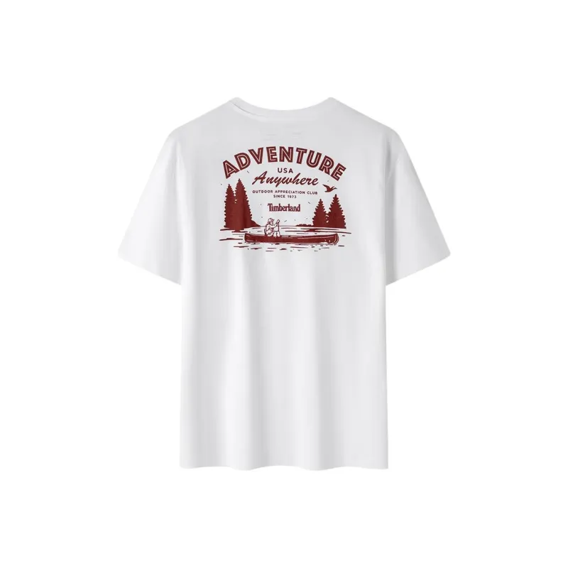 Timberland T Shirt Men's 100 White-1