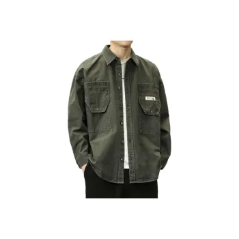 PRPK Spring Fall Jackets & Coats Loose Fit Men's