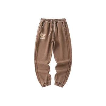 LAMLICKA Jogger Jeans Unisex Brown