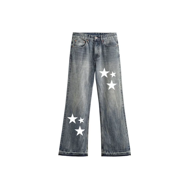 GALAXY FAIRY Jeans Unisex Vintage Blue-0