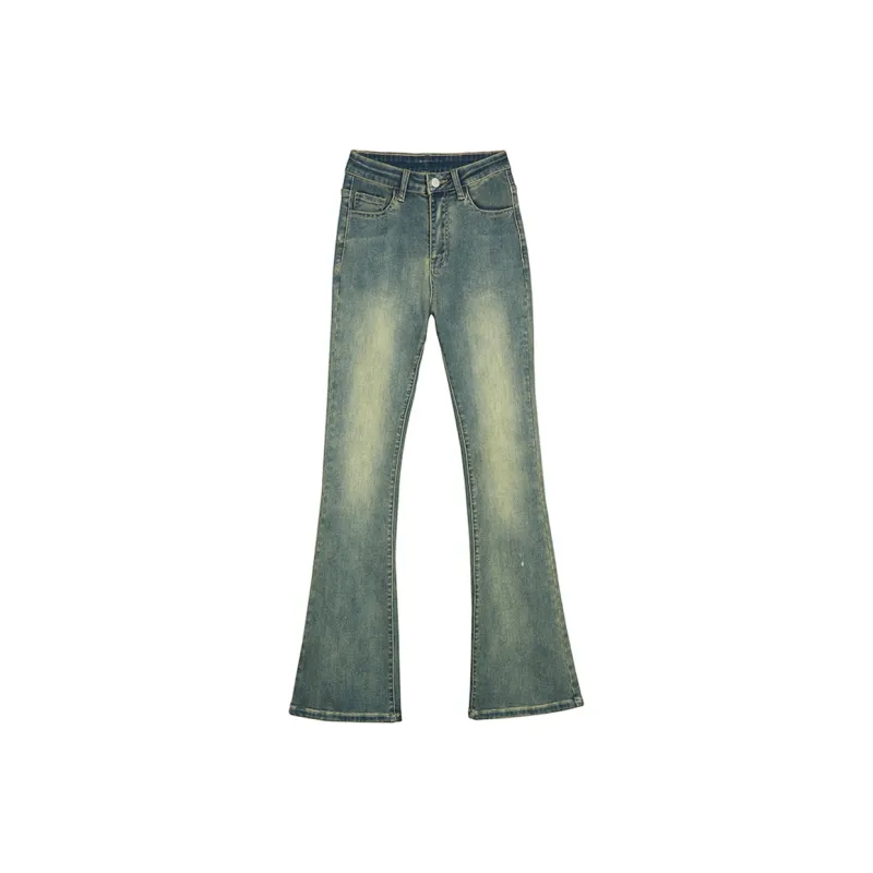 Jaslcs Flared Pants Jeans Unisex Nostalgic Blue-0