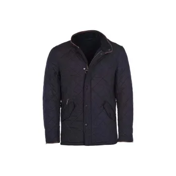 BARBOUR Powell Quilted Jacket Jackets Coats Men's Marine Blue