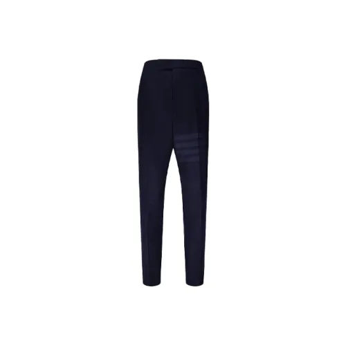 THOM BROWNE Tonal 4 Bar Flannel Trousers
