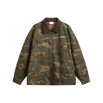 AHAH Jackets Coats Men's Green Camouflage