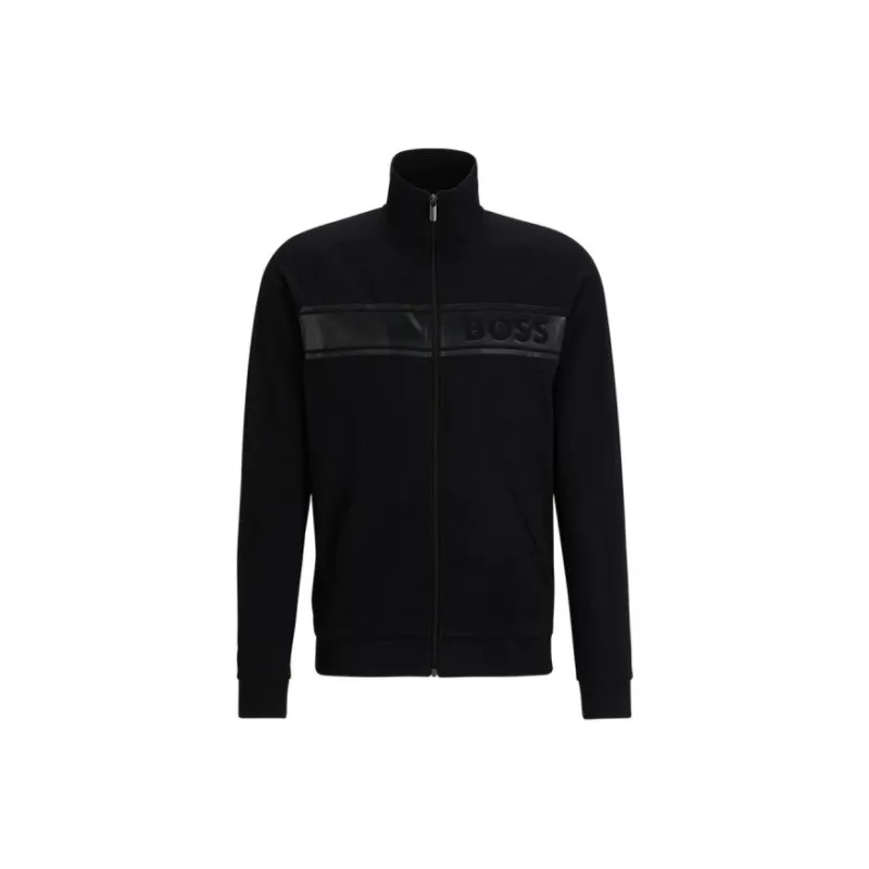 HUGO BOSS Flocked Track Jacket-0