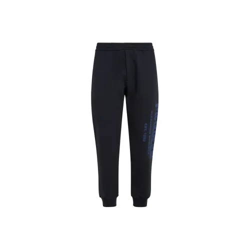 Alexander McQueen Graffiti Logo Printed Sweatpants