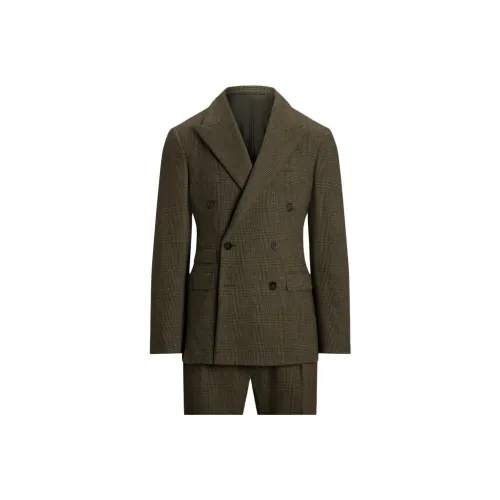 Ralph Lauren Purple Label Checked Double breasted Suit