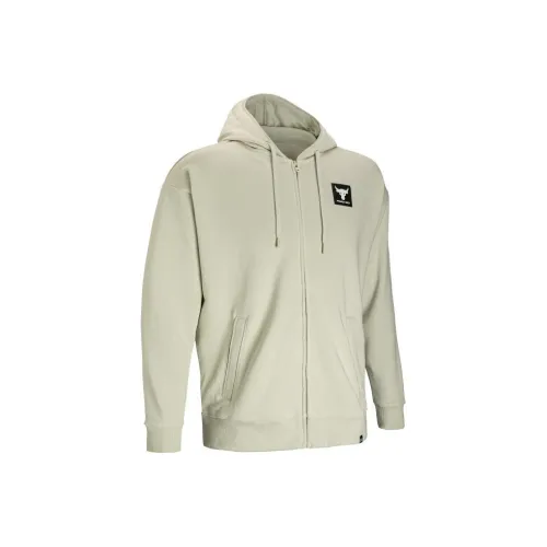 Under Armour Project Rock Jackets Coats Men's Silt Gray