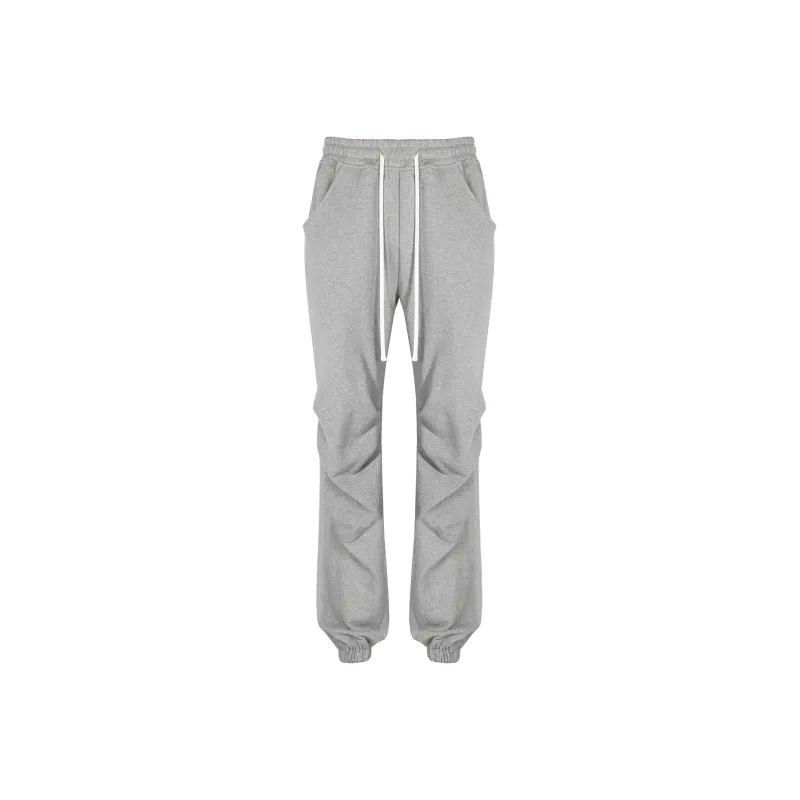 The Last Redemption Knitted Sweatpants Unisex Gray-0