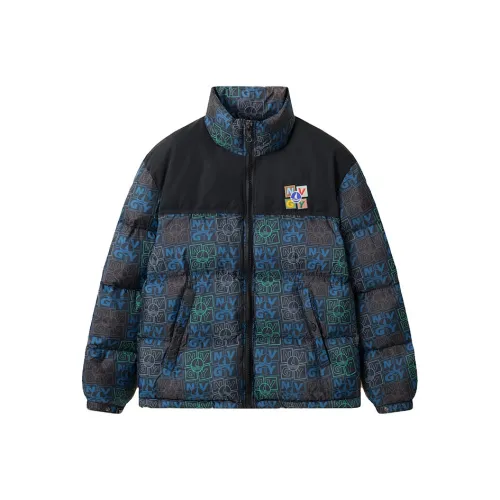 NAVIGARE Down Jacket Men's Night Black Blue