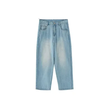 YOSHIYOYI Jeans Men Light Blue